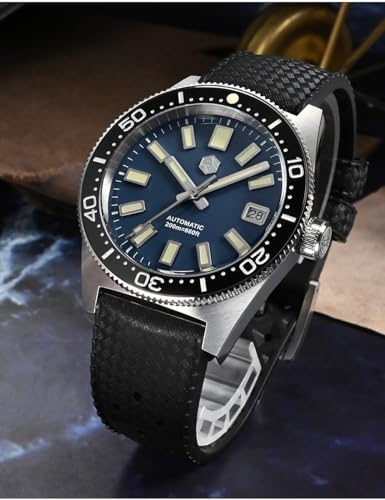 San Martin Relógio masculino 62 mas SN007GB, 39 mm 20 Bar Diver