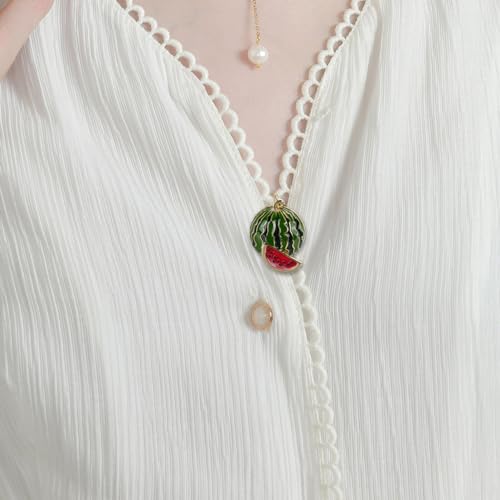 Palestine brooch pastèque émail vêtement métal badge fruit épingle - 2