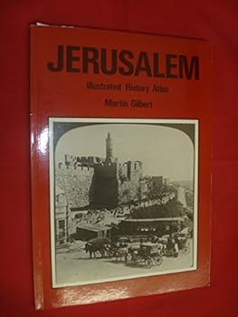 Paperback Jerusalem, illustrated history atlas Book