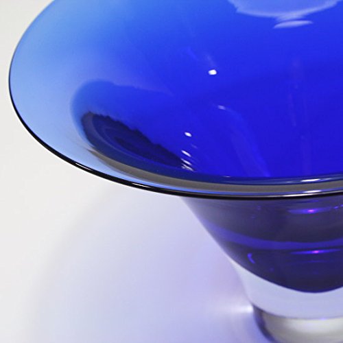 Amazon.co.jp: ムラーノガラス ベネチアングラス 花瓶 「SOMMERSO-200