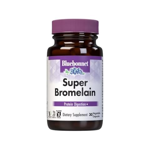 BlueBonnet Super Bromelain Capsules Cover
