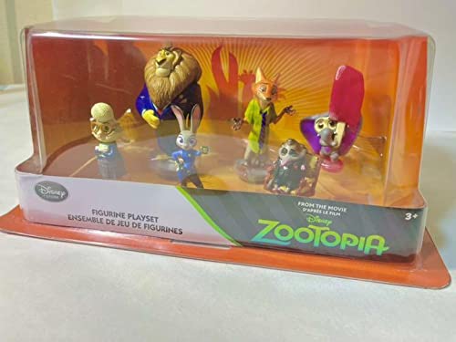 廃盤　ズートピア　フィギュア　セット　ディズニーストア 廃盤品】 ディズニー ズートピア デラックス フィギュア プレイセット