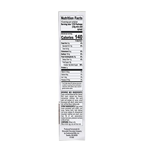 Ghirardelli Chocolate Supreme Brownie Mix (Pack Of 2) 18.75 Oz Boxes #TOP4