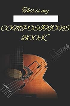 Music Portrait Letter, Grand Staff, Manuscript Paper: For guitare and other intruments