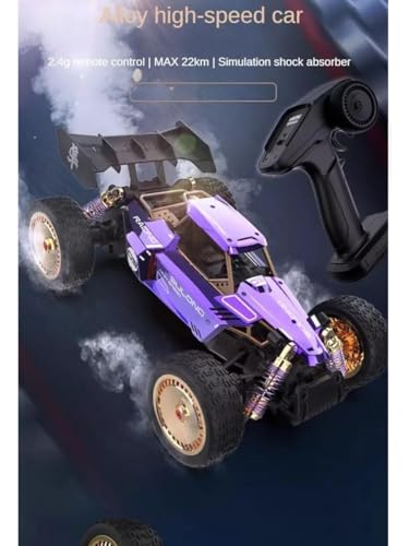 Image of RC Car, Remote Control Cars W /Metal Shell Proportional Throttle for 40 Min Play, High Speed Radio Controlled 1:14 Monster Truck, Off Road Hobby Electric Vehicle Gift for Boys (Heavy Box)