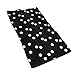 Produktbild tyui7 Schwarz Weiß Tupfen Hand Handtuch Gesicht Handtuch Küche Küche Weiche Mikrofaser Strand Reisetuch 40x70cm für Pool Bad Spa Fitness Schwimmen, Handtücher