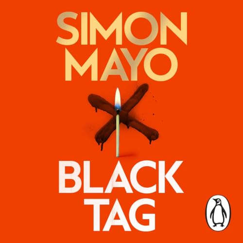 Diseño de la portada del título Black Tag
