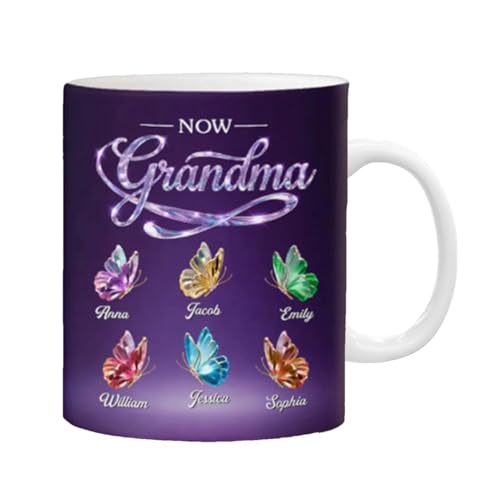 Coffee Mugs For Women - 11oz Mothers Day Novelty Ceramic | Mothers Day Coffee Cup Wife,for Appreciation Wife Sister Grandma Daug