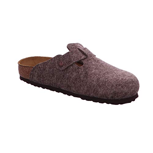 Miniatura 4 de Birkenstock Boston 160583 - Zapatillas De Casa De Fieltro, Unisex, Marrón Cacao , 35 R