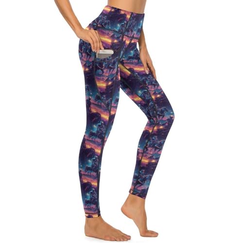 Legging d'entraînement avec contrôle du ventre et poches pour silhouette sculptée