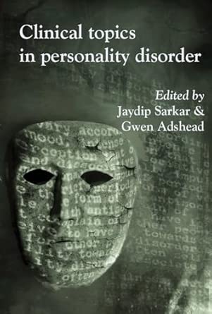 Clinical Topics in Personality Disorder First Edition book cover