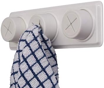 Croydex DB361510U Triple Cloth Holder, Beige