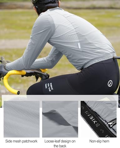 Wielerjas Heren Ademend Ultralichte Mountainbikejas Uv Sportkleding Winddicht Waterdichte Reflecterende Wielerjas Bergbeklimmen (DE/NL/SE/PL, Alfabetisch, M, Regular, Regular, oranje