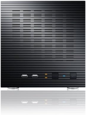 AccuNAS - NAS + iSCSI 4 Bay Network Storage Server Tower AN4L (Black)