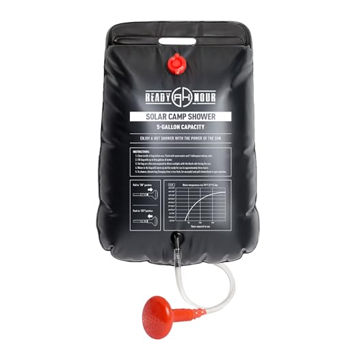 Ready Hour Ducha Portátil Solar de 5 Galones para Camping y Emergencias miniatura 1