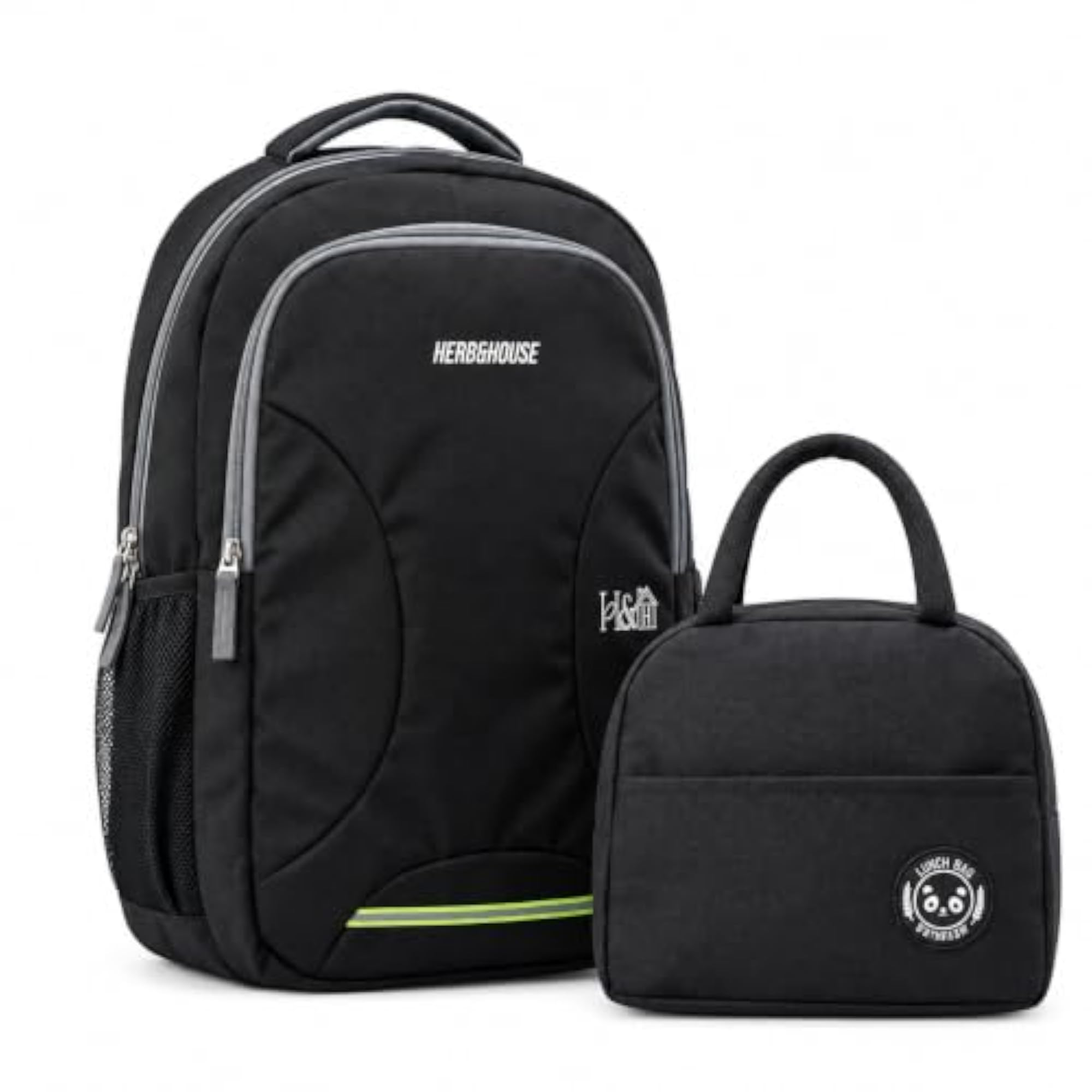Herb & House Premium Black 35L Laptop Backpack