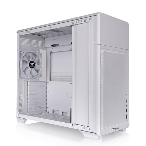 Image of Thermaltake TR300; Mid Tower; 1x120mm PWM Fan Included; ATX /mATX /mITX Support; 360mm Radiator Support; 410mm GPU Clearance; 260mm PSU Clearance; 165mm Air Cooler Clearance; Snow; CA-11M-00M6WN-00