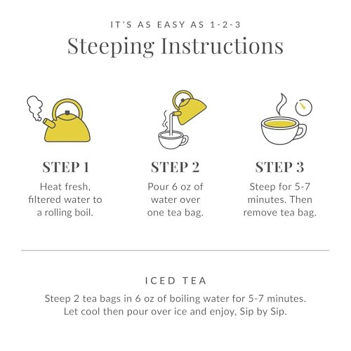The Republic of Tea &ndash; Organic Mint Fields Herbal Tea Bags, Caffeine Free, 36 Servings
