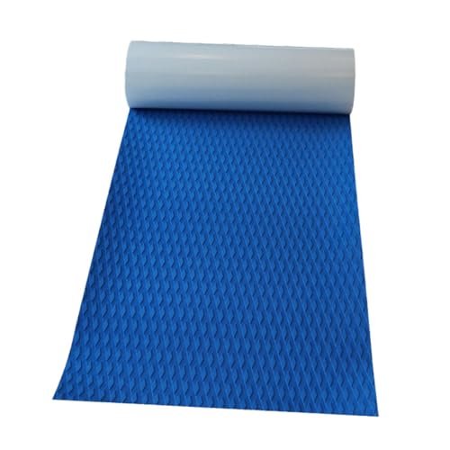 Colaxi Surfboard Traction Pad Boat Decking Sheet Anti Slip Boat Floor Mat Deck Pad Grip for Longboard Kayak Swimming Pool Step Canoe, Blue