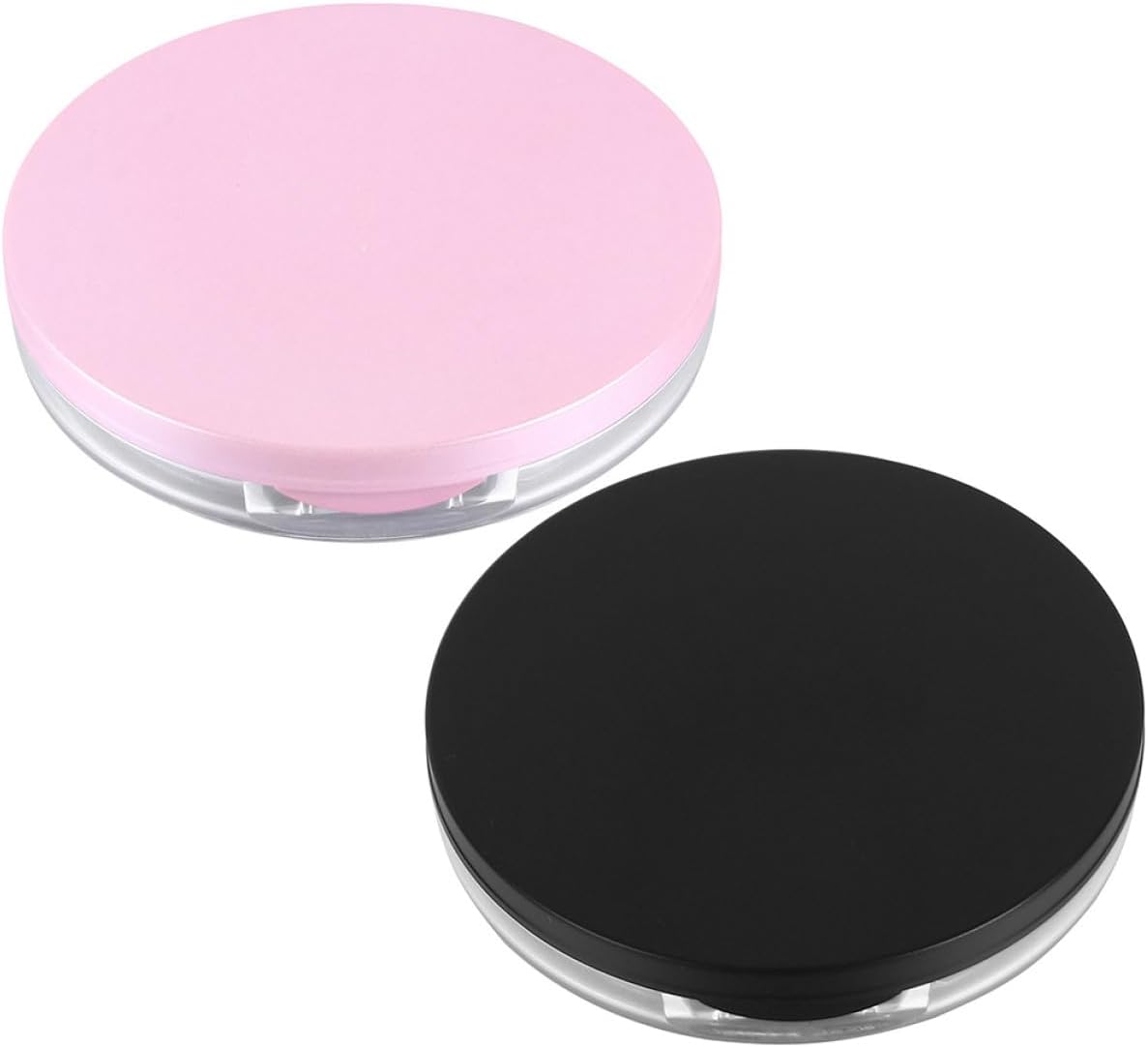 2 Satz Kunststoff Make Up Schwammhalter mit Puderdose