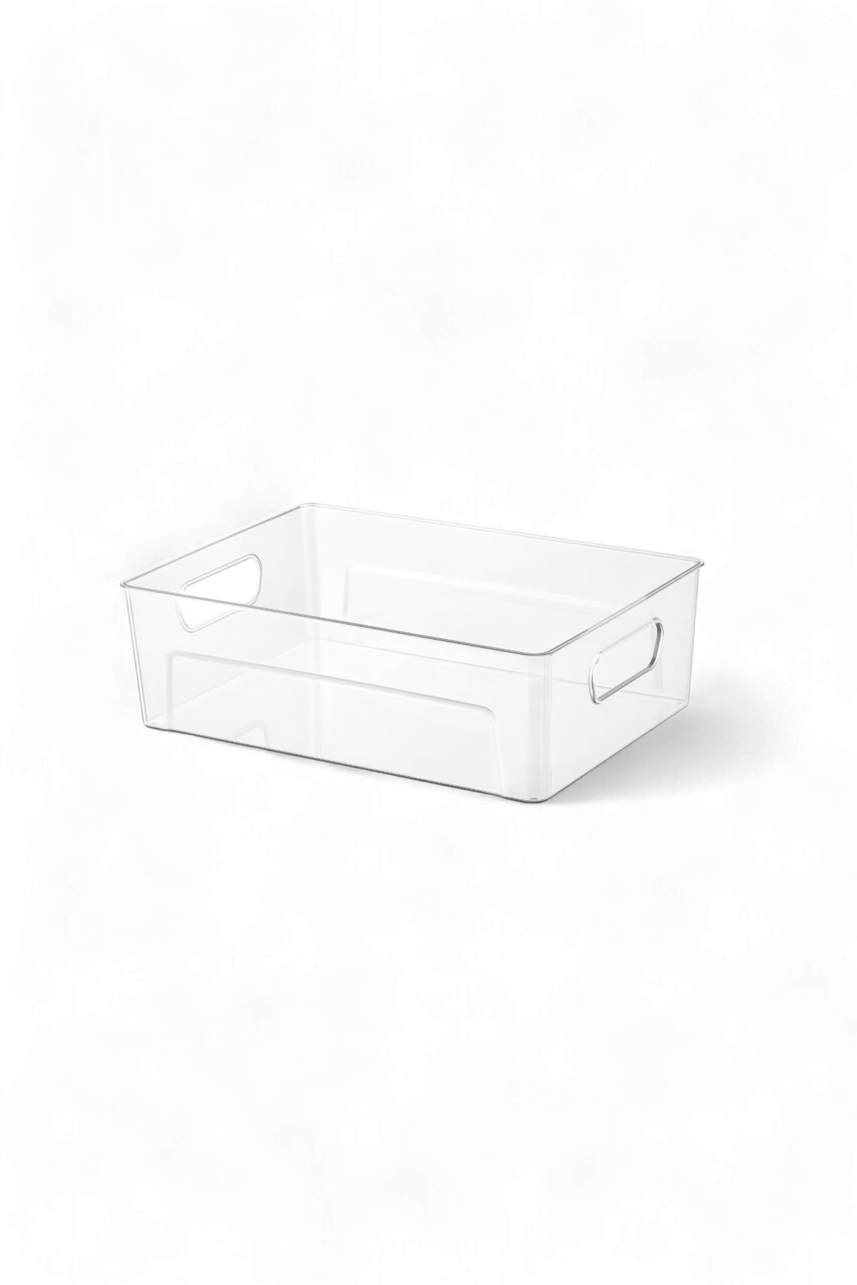 Deconox Kırılmaz Ultra Dayanıklı Buzdolabı Düzenleyici Organizer Kutu Şeffaf - 26x17x9cm 810