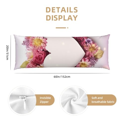 Housse de coussin ultra douce avec fermeture éclair lit