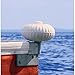 Dockmate Corner-Mount Inflatable 12'' Dia. Dock Wheel | Smooth Rolling, Molded Valves, Heavy-Duty Hardware