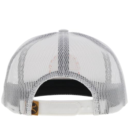 Image of HOOEY Spur Adjustable Snapback Hat - High Profile 5-Panel Breathable Mesh Baseball Cap, Trucker Hat for Men and Women
