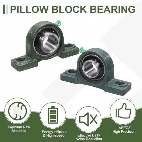 Roulement à bloc d'oreiller anti-vibration alésage 4,5 cm - 4
