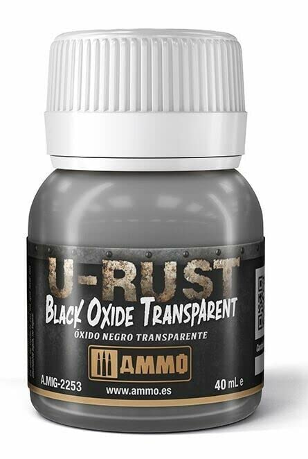 Amazon.com: Ammo Mig U-Rust Black Oxide Transparent 40ml : Arts