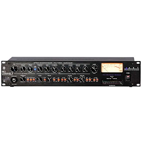 ART Pro Channel II Microphone Preamp/Compressor/EQ Professional Tube Based Selectable