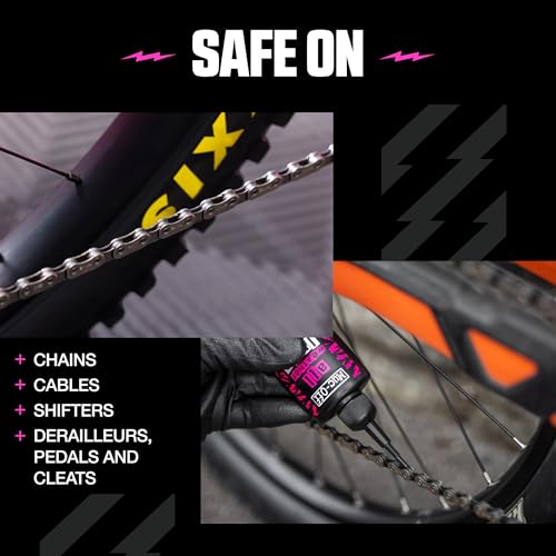 Muc-Off All-Weather Chain Lube, 50 ml - Lubrificante Catena Bici Biodegradabile, Olio Catena Bici di Tutti i Tipi - Formulato per Tutte le Condizioni Atmosferiche - 4