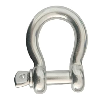 EXCLUZO Marine Boat Anchor Chain Rigging Bow Shackle Pin 304 Stainless Steel 3/4Inch