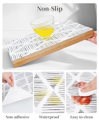 Drawer and Shelf Liners for Kitchen Cabinets Non-Adhesive — view 2