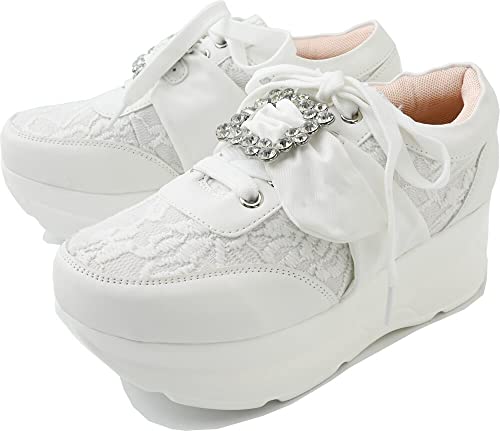 [ [XP YOSUKE ]  Xj[J[ fB[X NX^obN 6cm tbg\[ yLTCYz23.5-24.0cm ItzCgRr