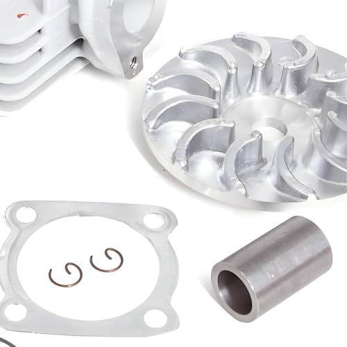 Zylinderkit Airsal Alu-Sport 70cc für Suzuki AC, ohne Zylinderkopf, inkl. Riemenscheibe