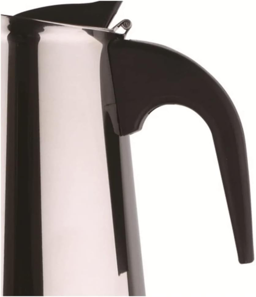 Close-up of Bergner coffee maker handle
