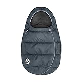 Maxi-Cosi Fußsack, kuschelig warmer Universal Winterfußsack, passend für alle Maxi-Cosi Babyschalen und Kinderwagen und vielen mehr, nutzbar ab der Geburt bis ca. 2 Jahre, Essential Graphite Maxi-Cosi Fußsack, kuschelig warmer Universal Winterfußsack, passend für alle Maxi-Cosi Babyschalen und Kinderwagen und vielen mehr, nutzbar ab der Geburt bis ca. 2 Jahre, Essential Graphite