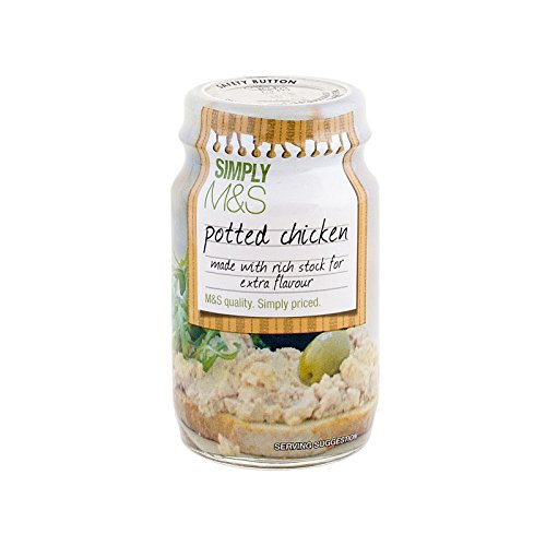 (Marks & Spencer (�}�[�N�X���X�y���T�[)) ���A���{75�O���� (x4) - Marks & Spencer Potted Chicken 75g (Pack of 4) [���s�A���i]