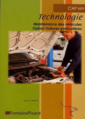 Technologie CAP MV: Maintenance des véhicules option voitures particulières