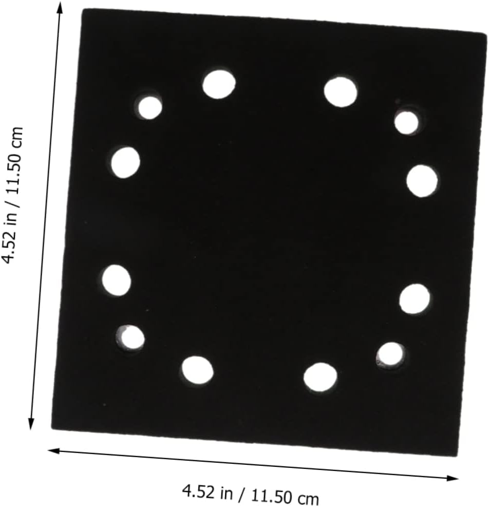 TEHAUX 5pcs Sanding Pad Accessories Sander Replacement Pad Sanding Backing Plate Fine Grit Sandpaper Included