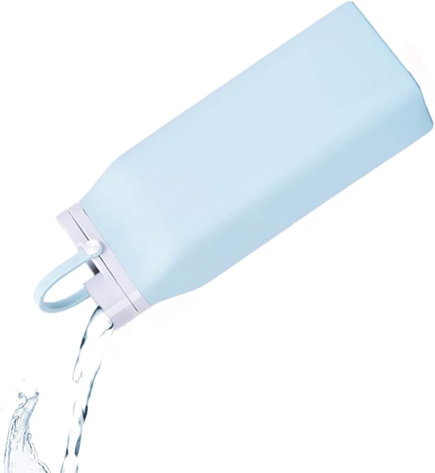 Travel Water Bottle Collapsible Foldable Water Bottle BPA Free Hiking Water Bottles Sport Water Bottles 21 oz