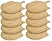 Produktbild 10er SET KESPER Pizza Schneidebrett aus Bambus mit Griff/Servierbrett