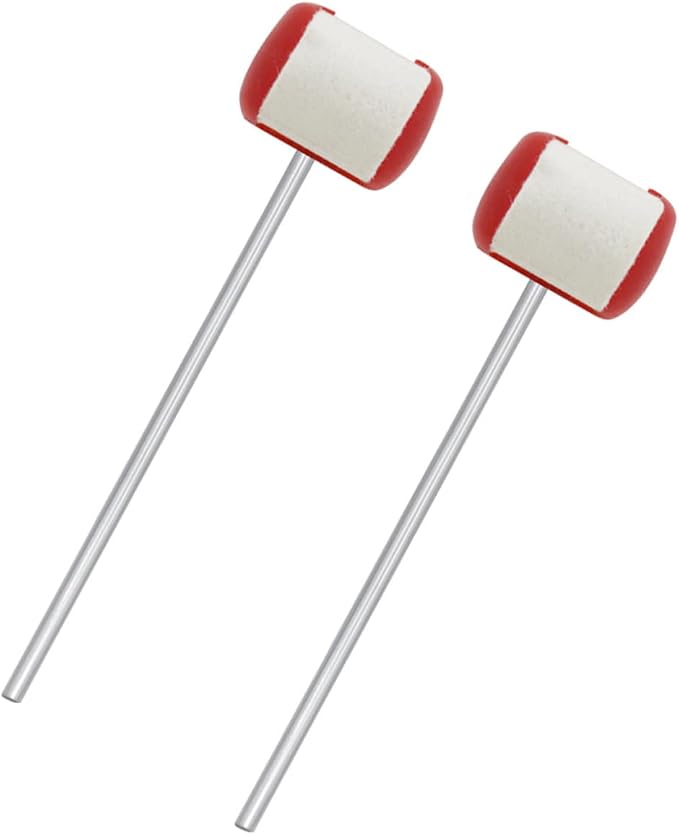 Repuestos para pedal de bombo de batería 4 piezas miniatura 8