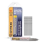 Gyros 45-11265 Carbon Steel Wire Gauge Drill Bit No.65