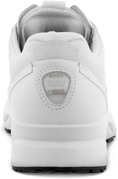 ECCO Men's Omni-Vent GORE-TEX waterproof Hiking Shoe 10-10.5 White White 1007