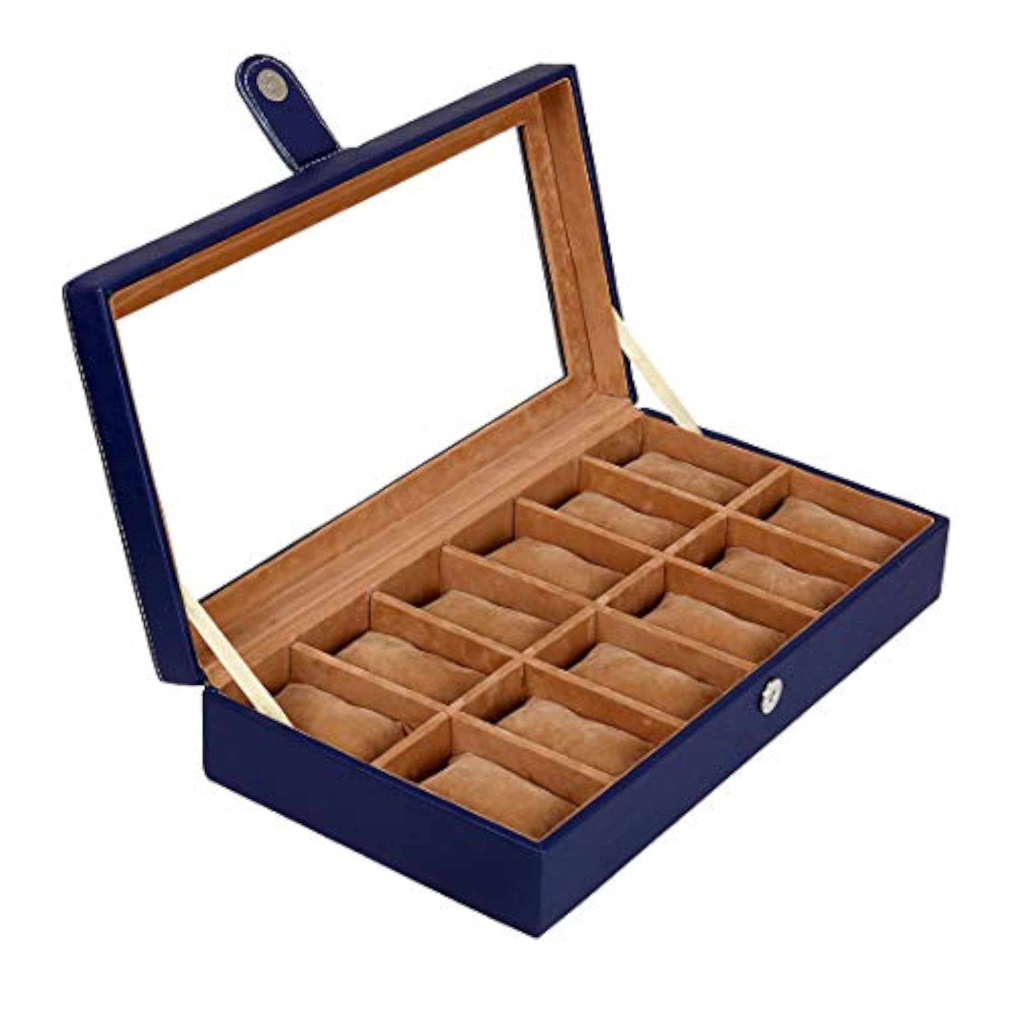 Watch Box Holder Organizer Case in 12 Slots for Watches