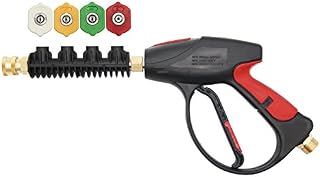 Twinkle Star Pressure Washer Gun, 3000 PSI with 4-Color Pressure Water Washer Nozzles