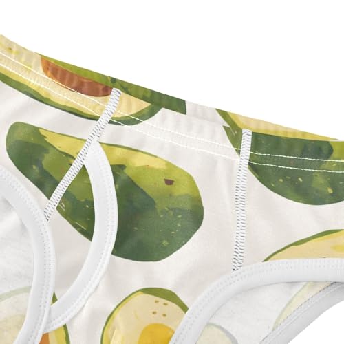 KLL Avocado Green Toddler Boys Soft Training Underwear Breathable Undies4