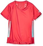 Ropa deportiva adidas adidas 25/7 tee Runr Camiseta de Manga Corta, Mujer, Glory Red, XS